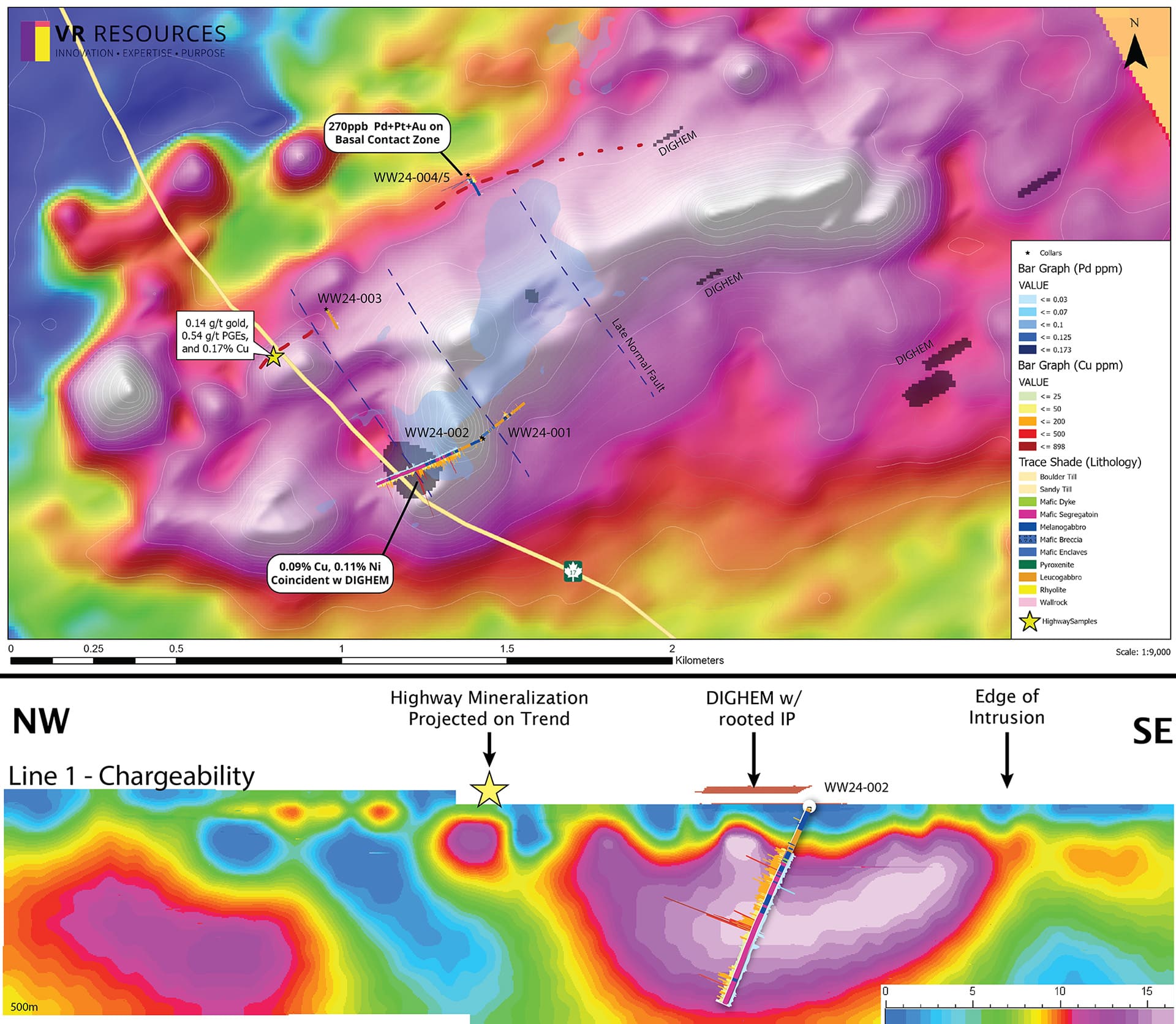 Highway Mineralization map