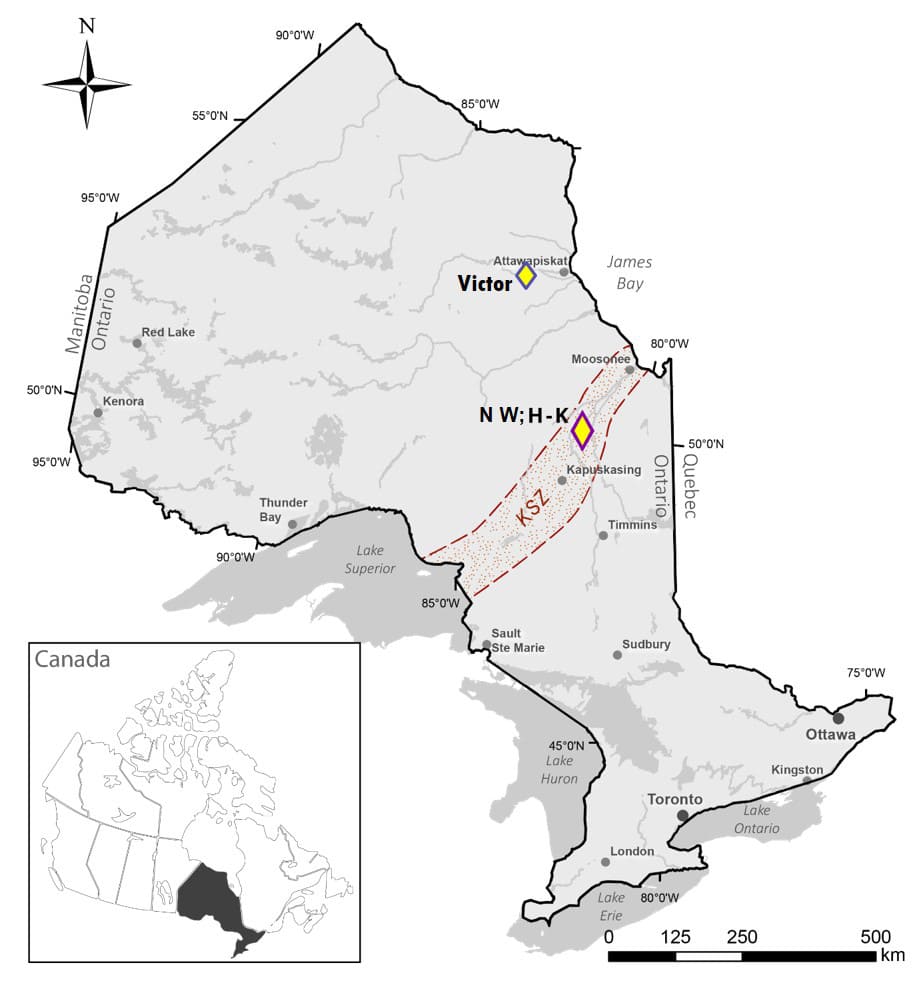 Location map for KSZ properties