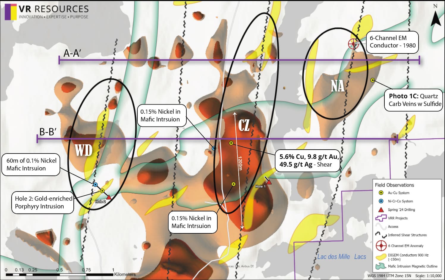 Magnetic map